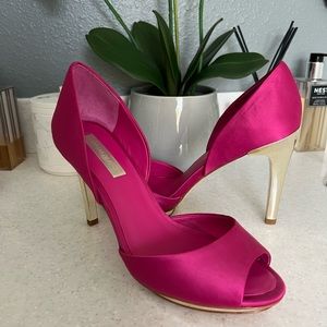 Sandals, size 8.5, color magenta, BCBG MAXAZRIA brand